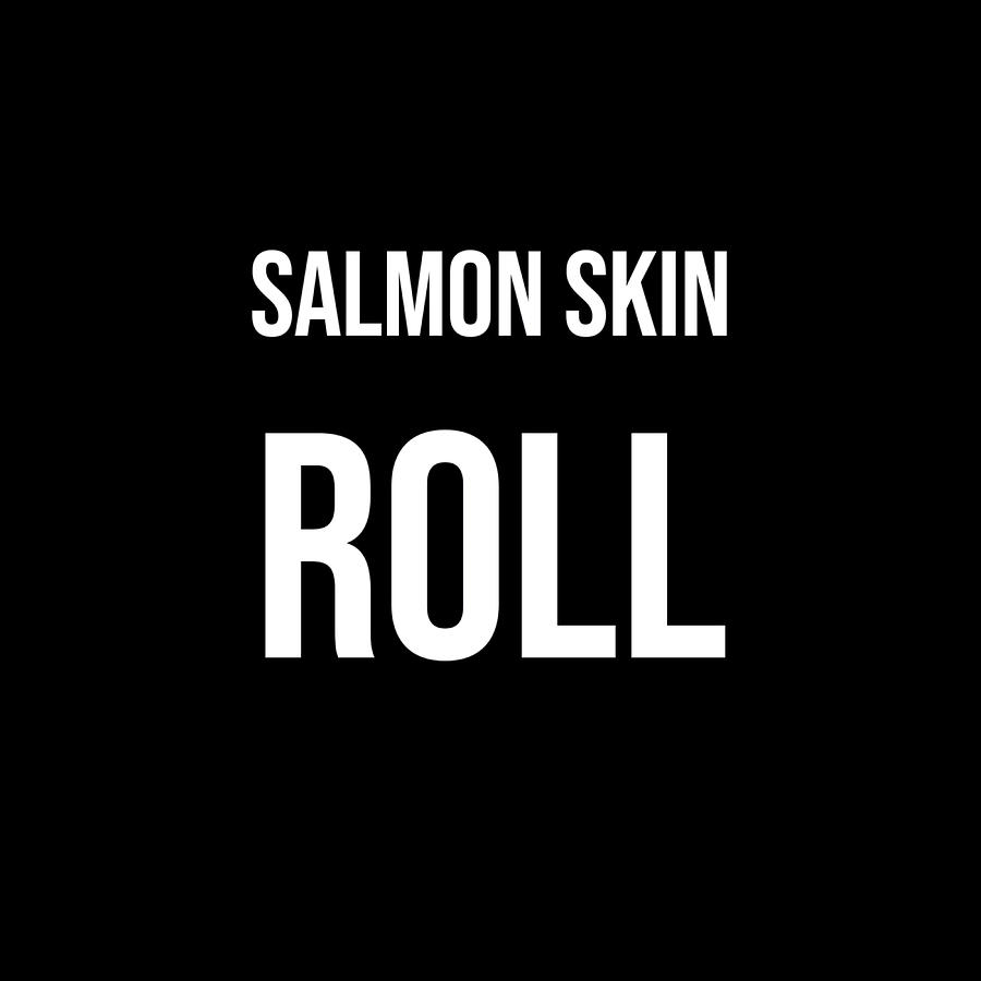 salmon skin roll Poster stars Painting by Russell Ray | Pixels