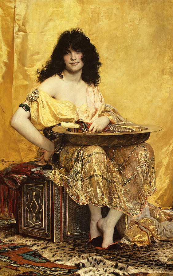 Salome - 1870 Painting by Alexandre Georges Henri Regnault