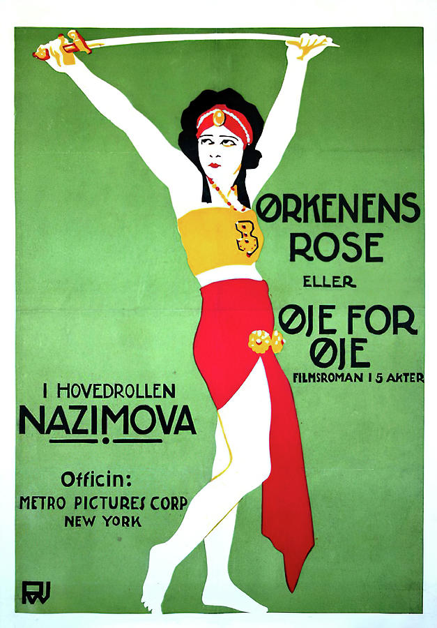 Salome, 1923 - Denmark Mixed Media by Movie World Posters
