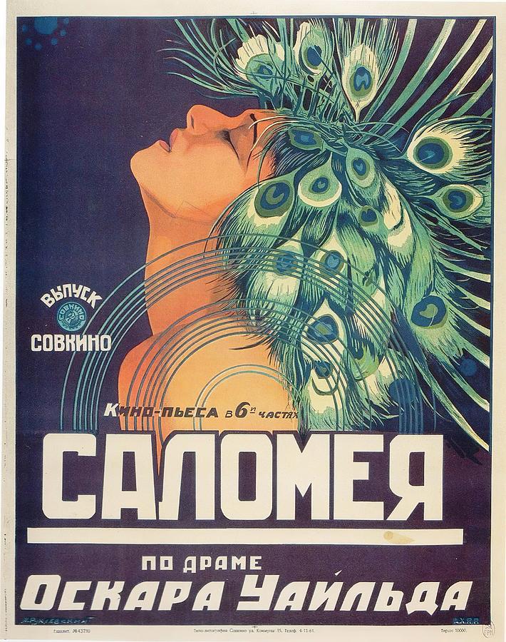 Salome - 1923 Mixed Media by Movie World Posters