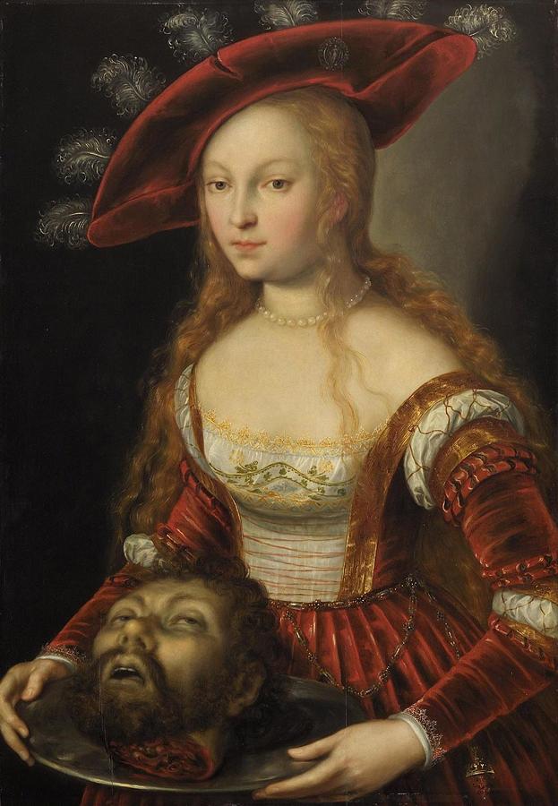 Salome mit dem Haupt Johannes d Taufers Salome with the head of John ...