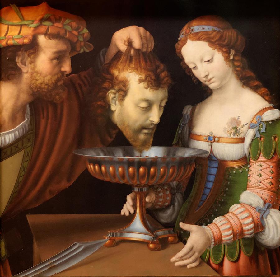 Salome mit dem Haupt Johannes d Taufers Salome with the Head of St John ...