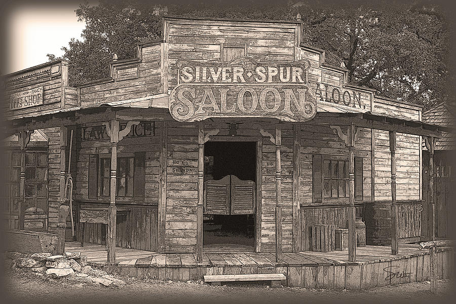 Saloon Wall Art Best Saloon This Side of the Pecos Fine Art Wall Art ...