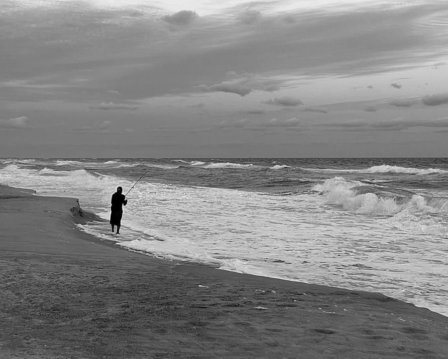 Salt Air Therapy BW Photograph by Lee Darnell