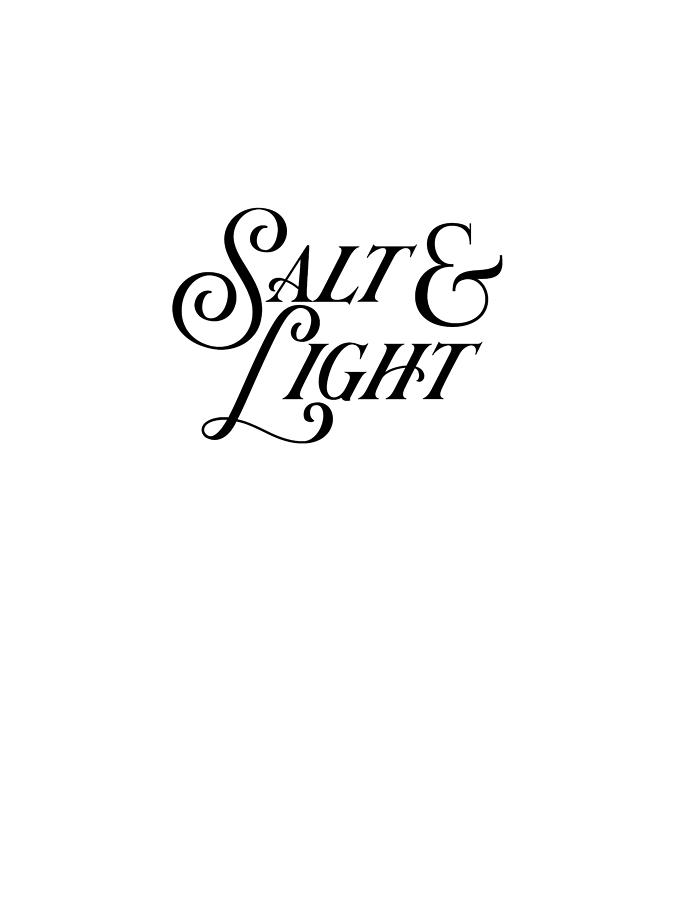 Salt And Light - Bible Verses Print 1 - Christian, Faith Based Digital Art