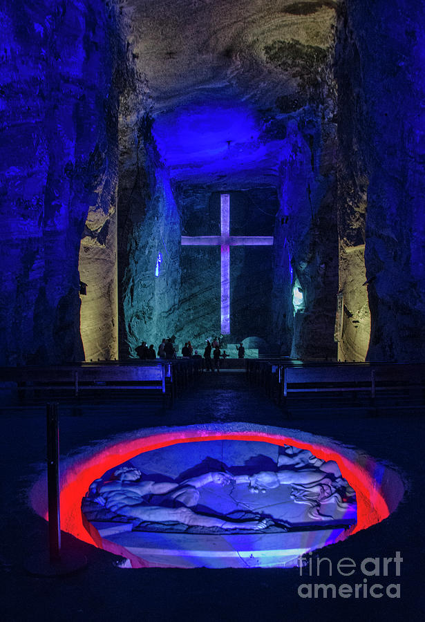 Salt Cathedral In Zipaquira Colombia Photograph