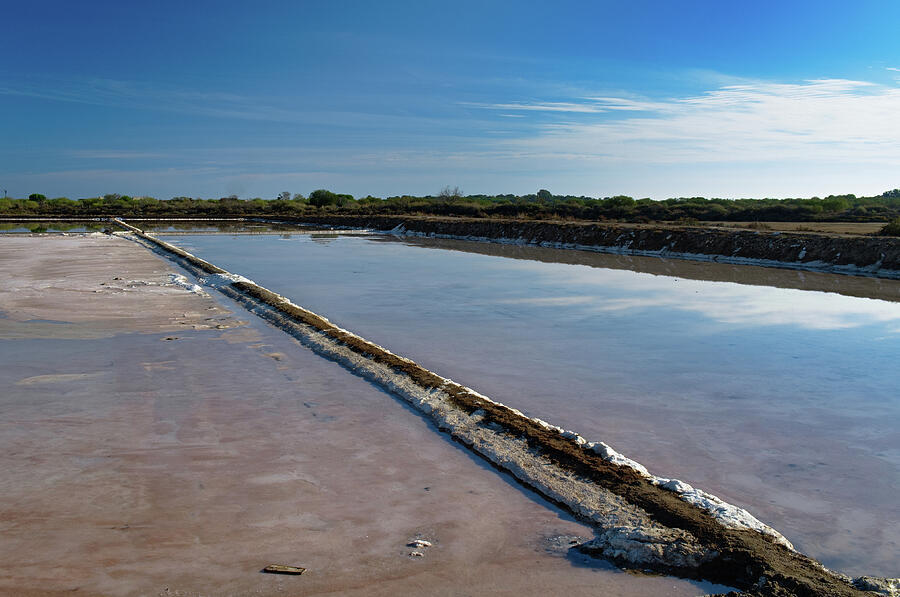 Salt Evaporation Ponds Photograph by Angelo DeVal