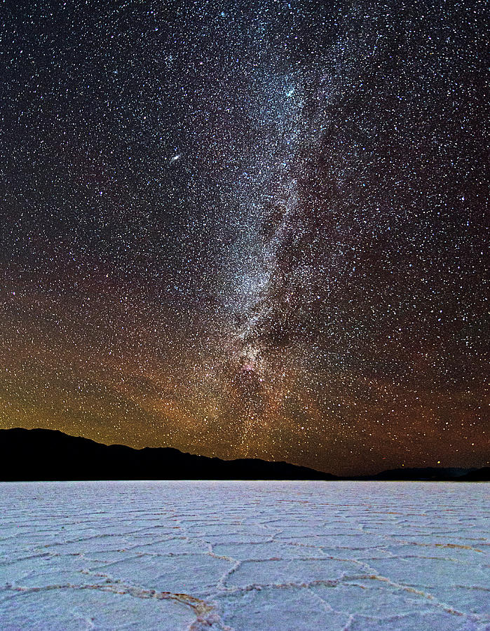 Salt Flats Nightscape Photograph by Steven Keys