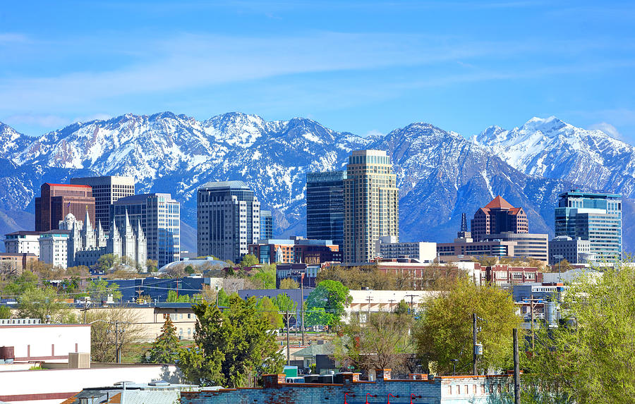 Salt Lake City, Utah Photograph by DenisTangneyJr