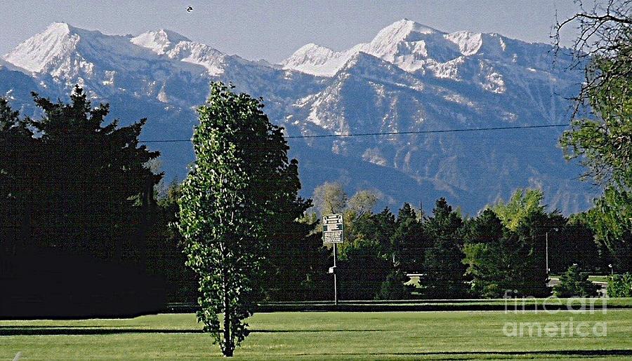 Salt Lake City - Wasatch Range Photograph