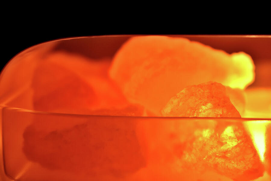 Salt Lamp Rocks Photograph by Kathy K McClellan Salt Lamp Rocks Photograph by Kathy K McClellan