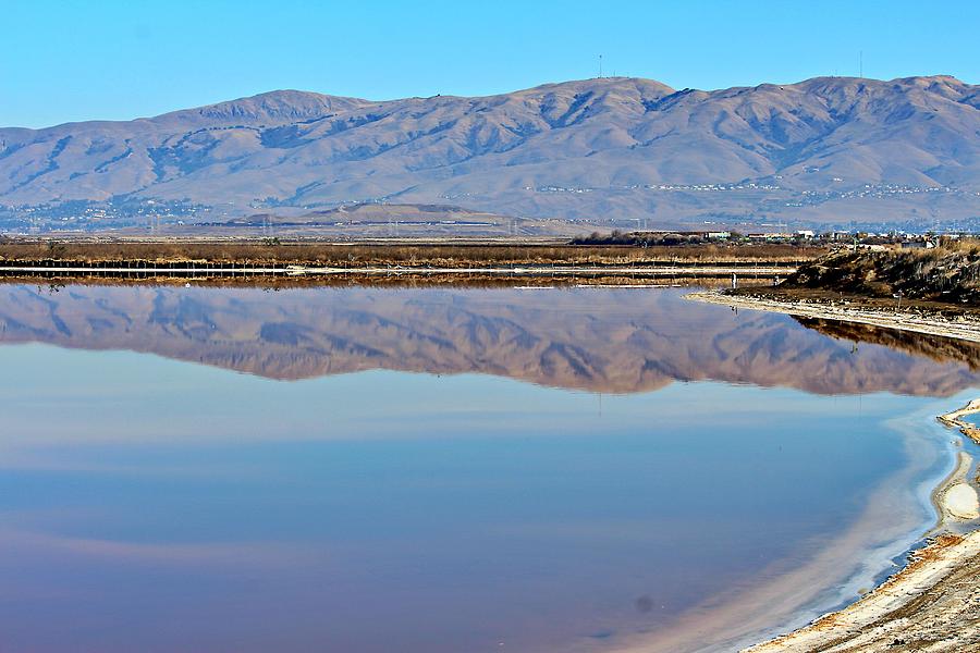 Mountain Photograph - Salt Pond in the South BAy by Martha Sherman