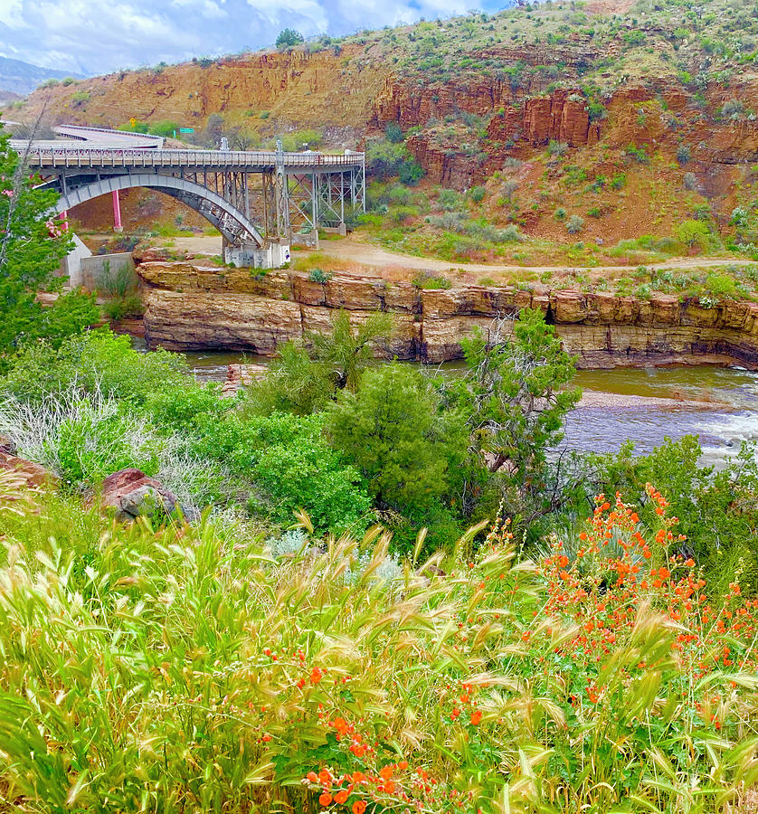 Salt River Canyon Bridge Photograph
