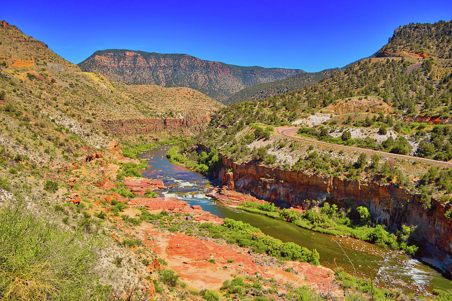 Salt River Canyon Rapids, Arizona  Photograph by Chance Kafka