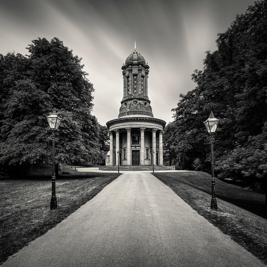 Architecture Photograph - Saltaire United Reformed Church by Dave Bowman