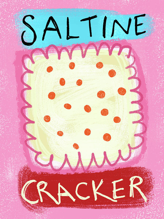 Saltine Cracker Painting by Flo Karp