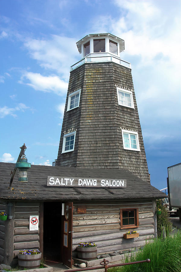 Salty Dawg Saloon, Homer, Alaska Photograph by Jerry Griffin