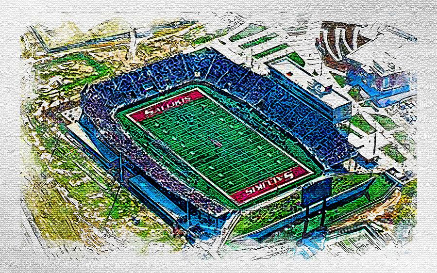 Saluki Stadium Carbondale Illinois Southern Salukis Ncaa American