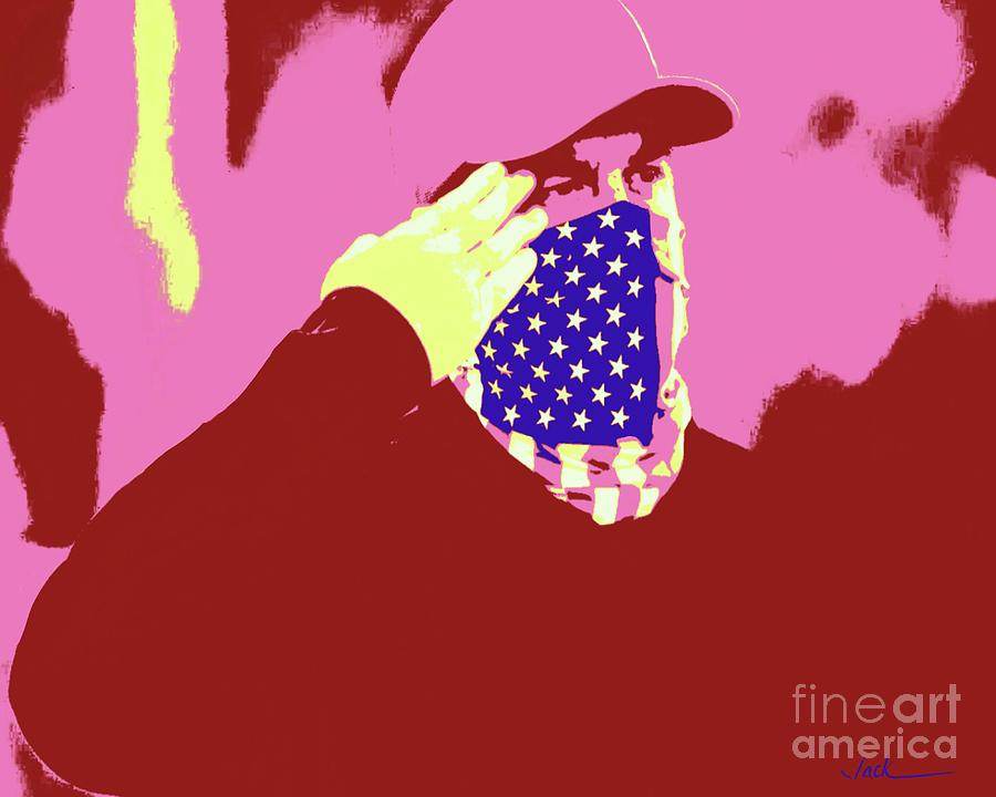 Masks Painting - Salute to Masks by Jack Bunds Masks Painting - Salute to Masks by Jack Bunds