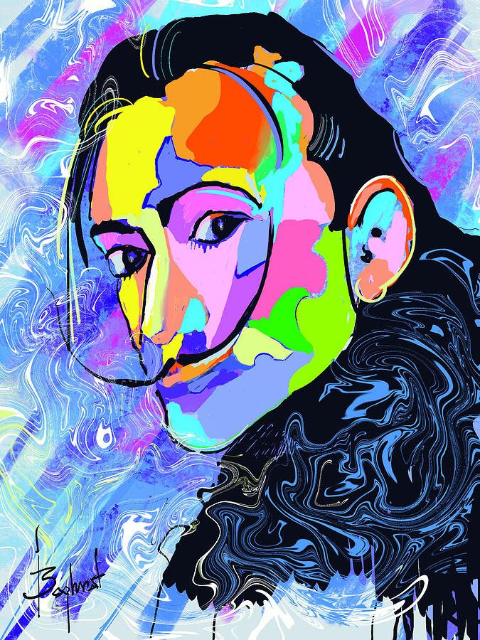 Salvador Dali Digital Art By Boghrat Sadeghan Fine Art America 4671