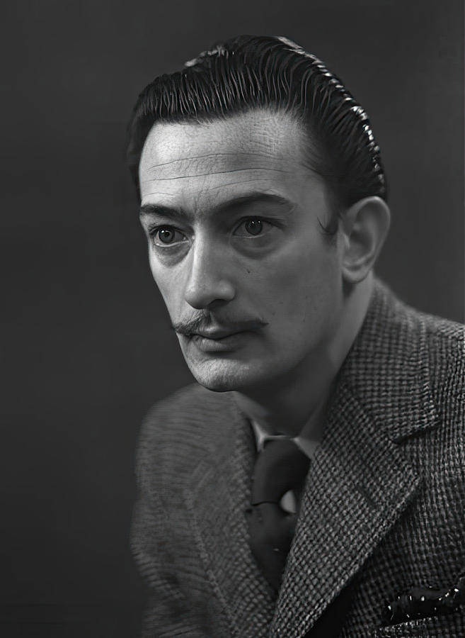 Salvador Dali Photographed by Studio Harcourt circa 1936 Photograph by ...