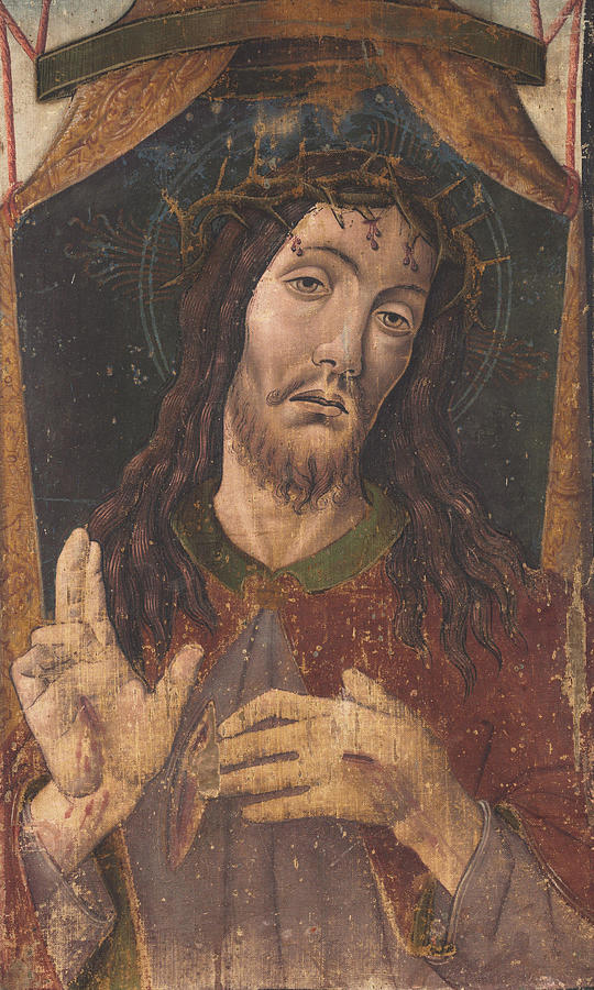 Salvator Mundi Painting - Salvator Mundi  by Sandro Botticelli  Alessandro Filipepi