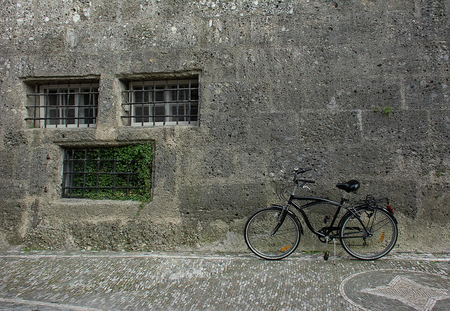 Bicycle Photograph - Salzburg #4 by Wade Aiken