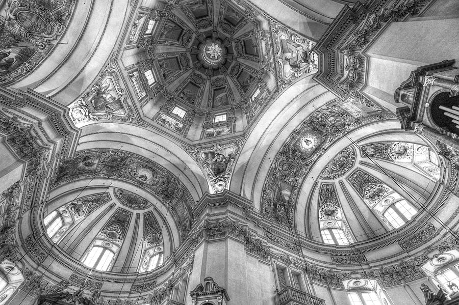Salzburg Austria Cathedral Dome Photograph