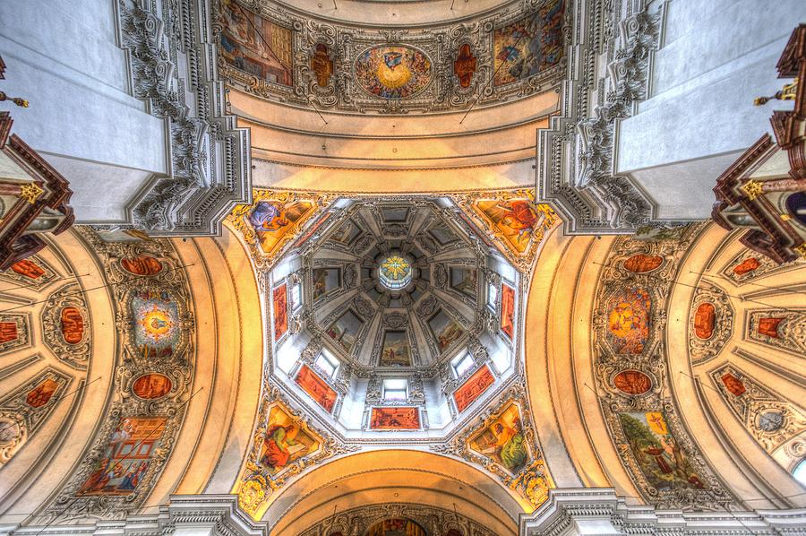 Salzburg Cathedral Dome Photograph