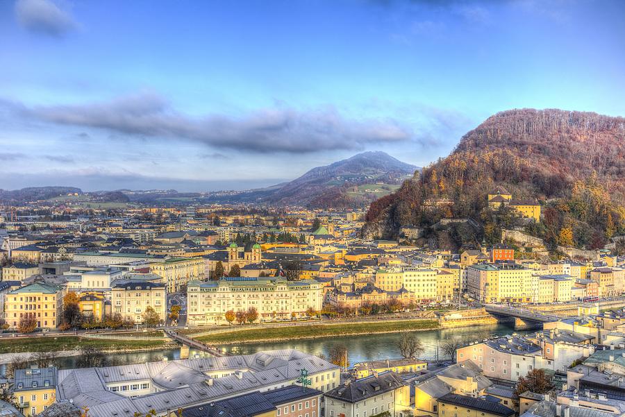 Salzburg City View                                V1 Photograph