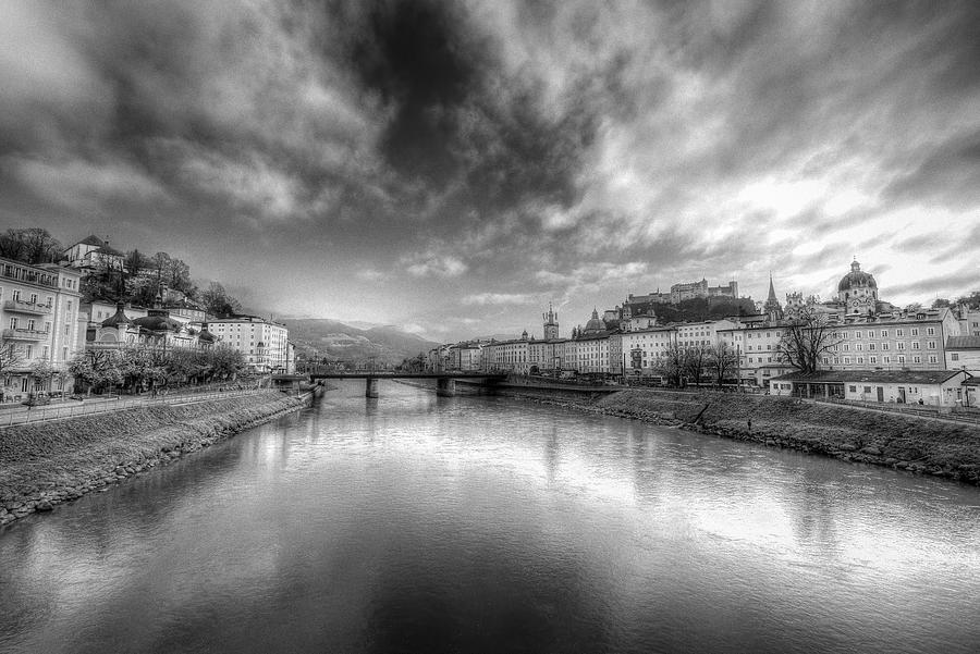 Salzburg City Vista Photograph by David Pyatt