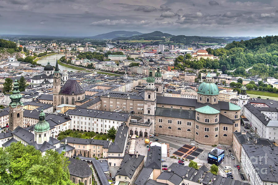 Salzburg  View - Austria Photograph by Paolo Signorini