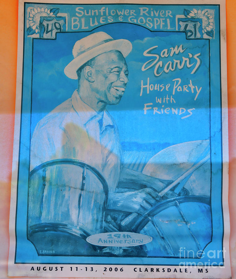 Sam Carr Blues Gospel Clarksdale MS Photograph by Chuck Kuhn