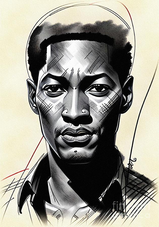 Sam Cooke, Music Legend Digital Art by Sarah Kirk - Fine Art America