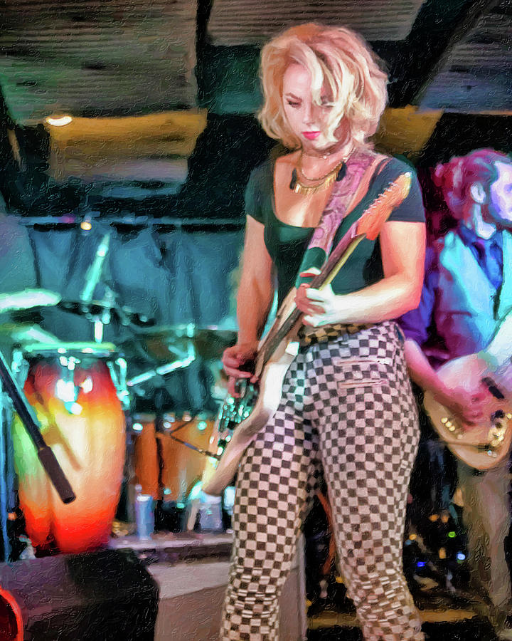 Samantha Fish Digital Art by Michael Bashur Jr | Fine Art America