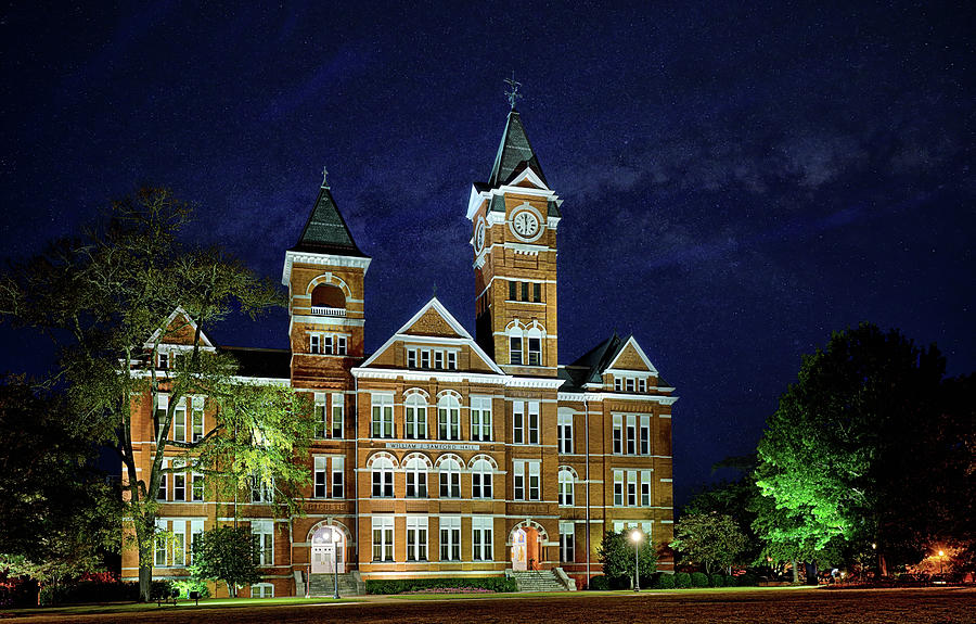 Samford Hall Nights Photograph by JC Findley
