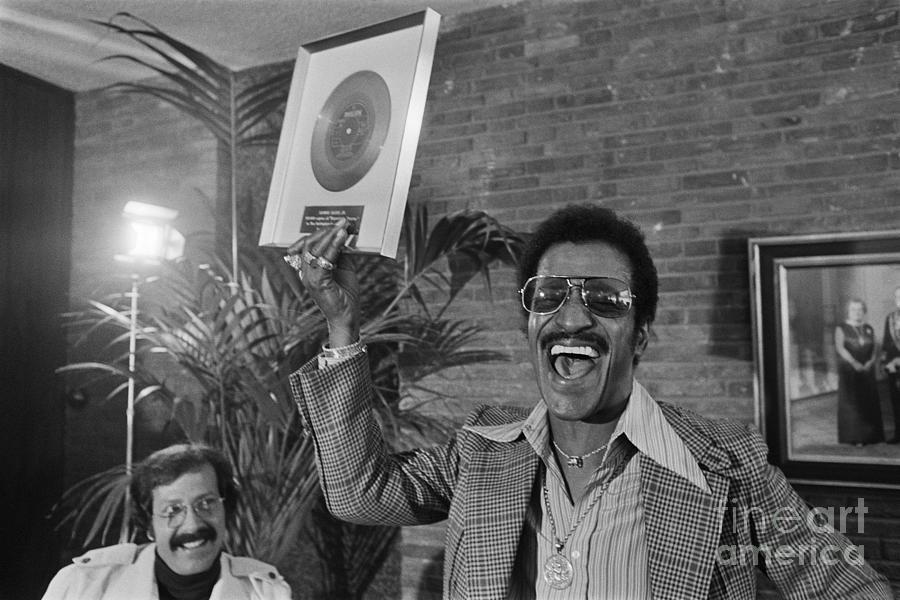 Sammy Davis Jr, 1976 Photograph by Bert Verhoeff