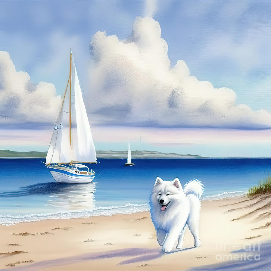 Hamster At Beach Art Print by N Akkash - Fine Art America