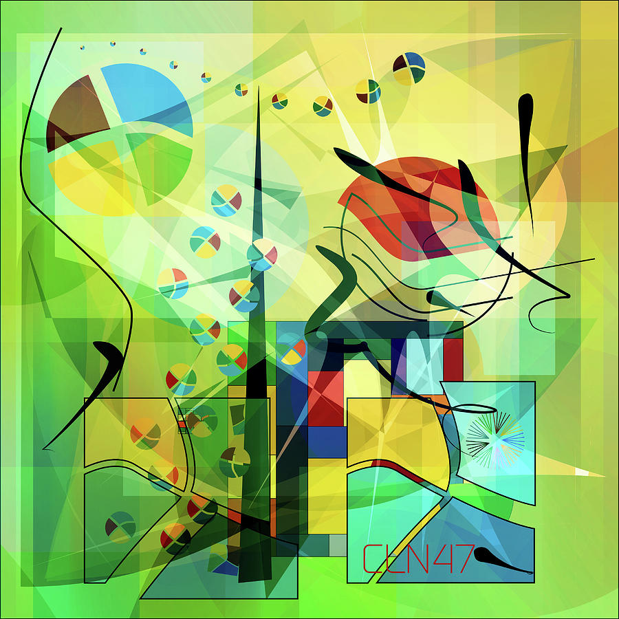 Sampling_composition_015_XIII Digital Art by Clemens Niewoehner