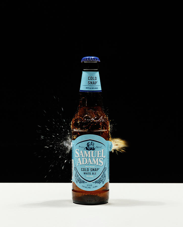 Samuel Adams Cold Snap White Ale Photograph by David Ilzhoefer