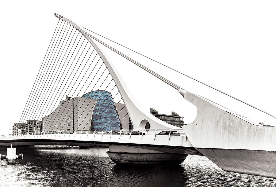 Samuel Beckett Bridge Dublin Ireland Photograph by Carolyn Derstine