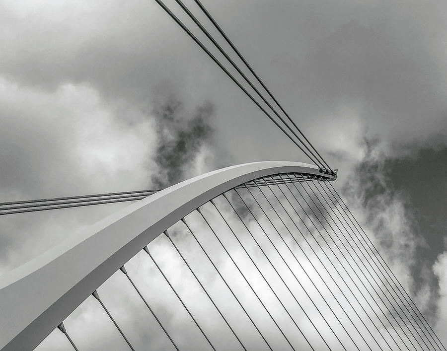 Samuel Beckett Bridge Photograph by Karen Smale