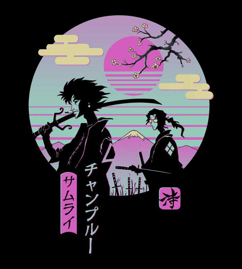 Samurai Chillhop Digital Art by Frankie Broady - Fine Art America