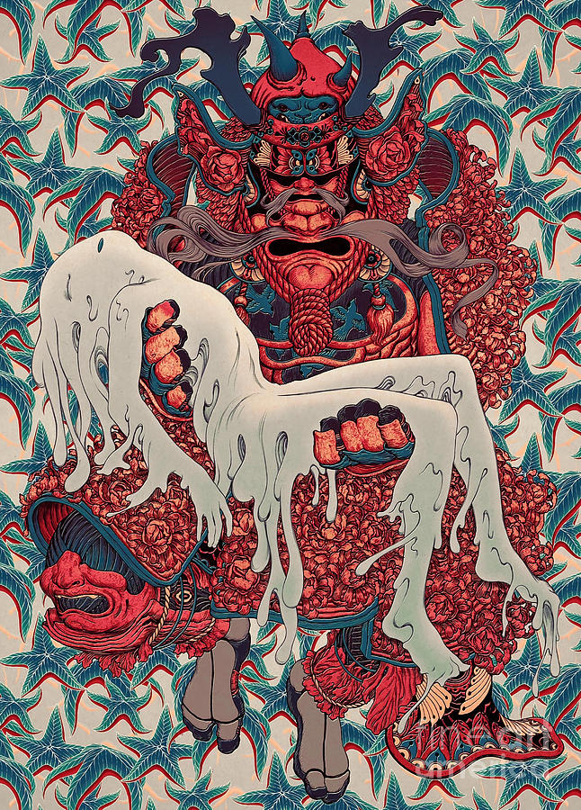 Samurai God Digital Art by Ronny Slayer | Fine Art America