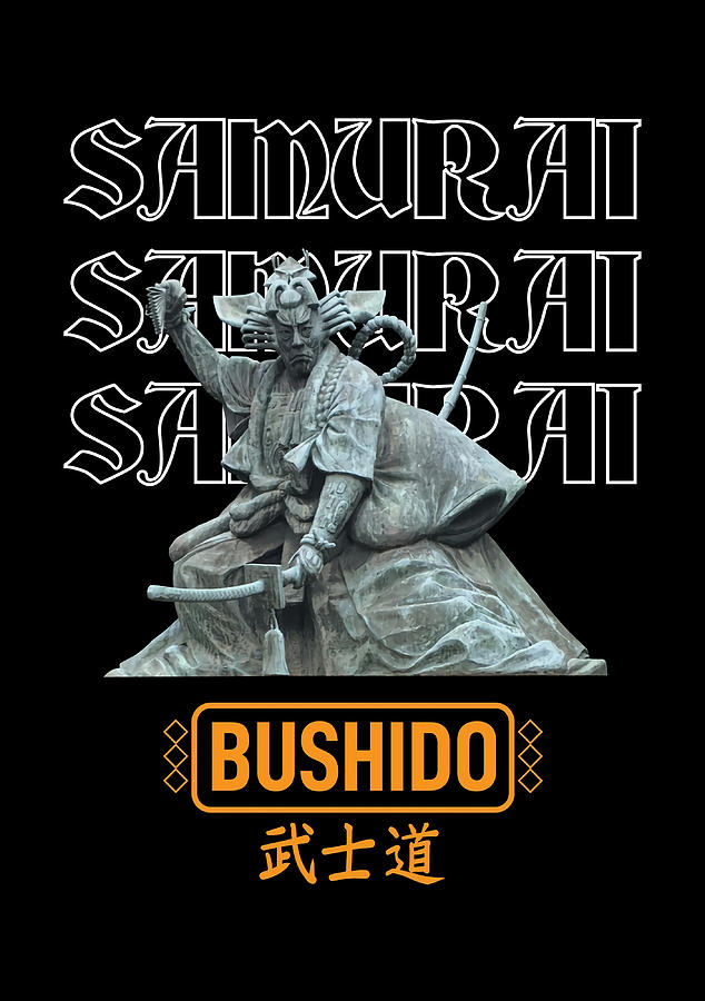 Samurai Iv Samurai Warrior Bushido Kanji Japan Painting By Ellis Fred 