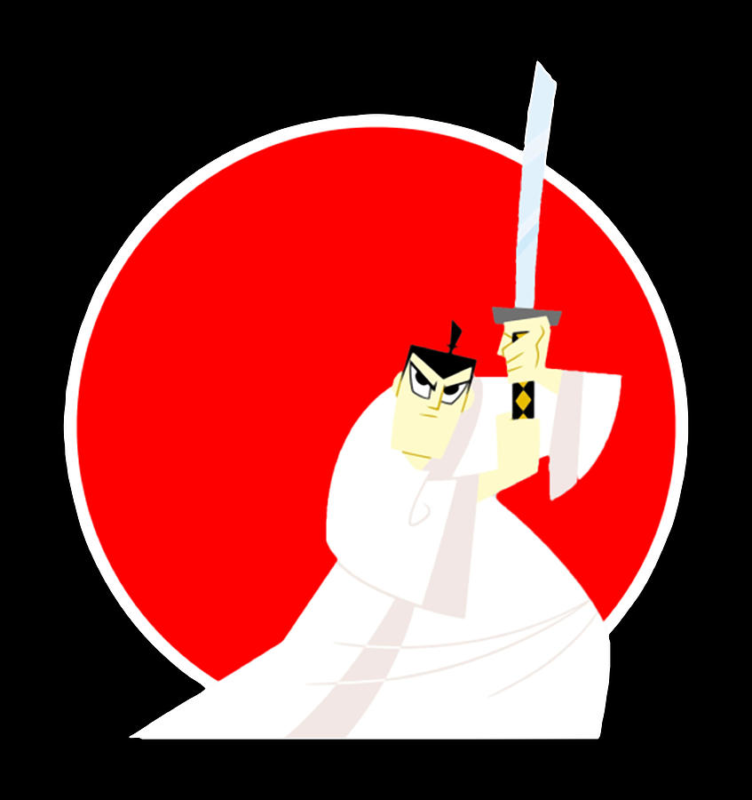 Samurai Jack Fight Digital Art by Romani Loch - Fine Art America
