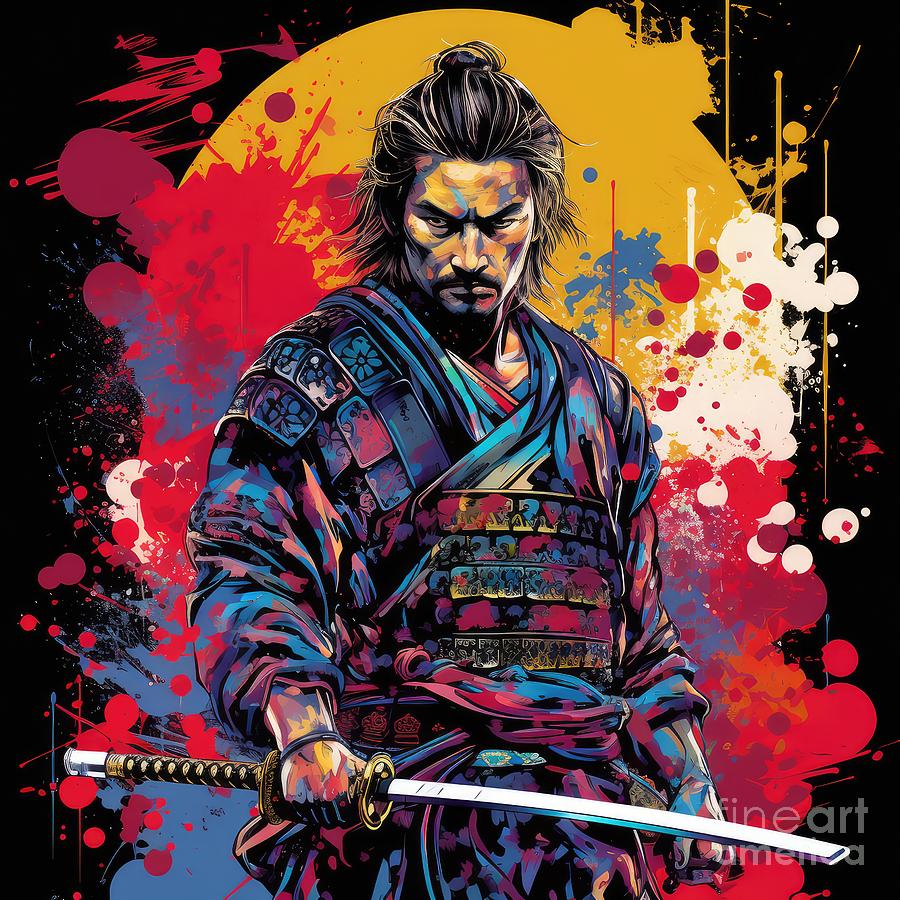 Samurai - The Way of the Warrior Digital Art by BrandwayArt - Fine Art ...