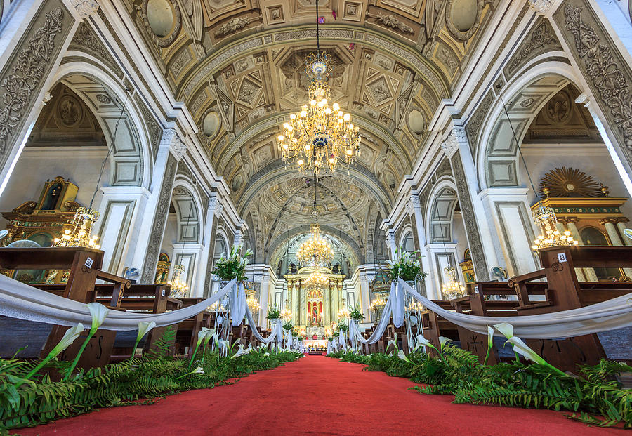 San Agustin Church, Manila Photograph by Maria Swärd