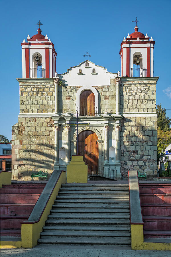 San Agustin Etla Church Photograph by Jurgen Lorenzen