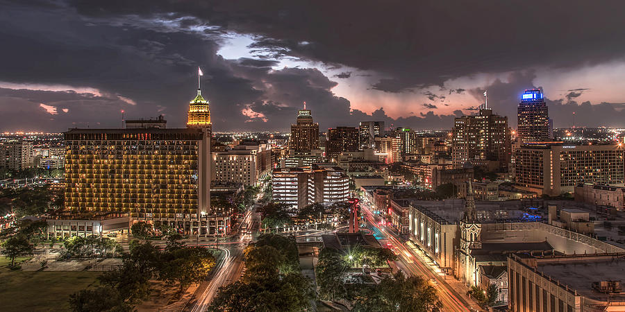 San Antonio before the Storm Photograph by Claire Gentile